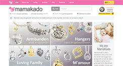 Desktop Screenshot of mamakado.nl